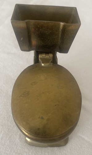 Vintage brass ornament ashtray - vintage,