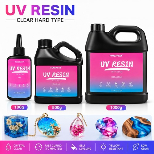 Resin 100 300 500 - uv, 100/300/500/1000g