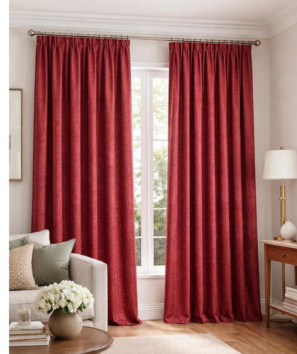 Dark red chenille - 54",