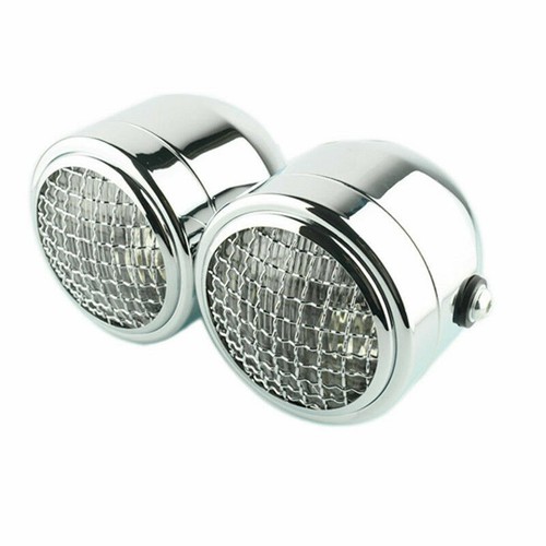Chrome motorcycle twin - chrome,