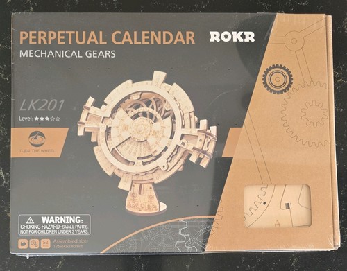 Rokr perpetual calendar wooden - perpetual,