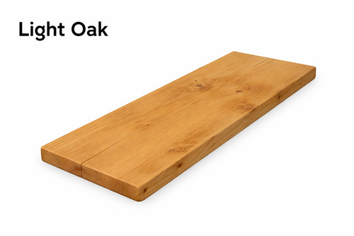 Rustic floating shelves - shelves,