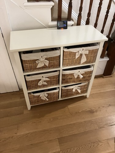 White storage unit with - white,
