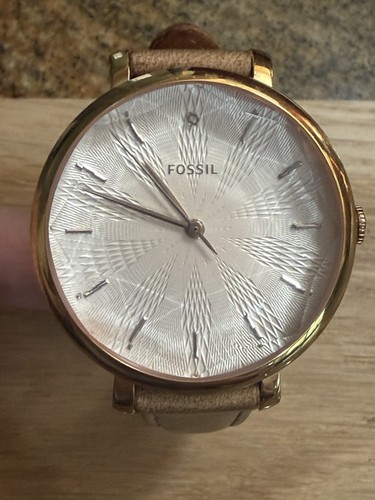 Fossil es3868 quartz - es3868, gold