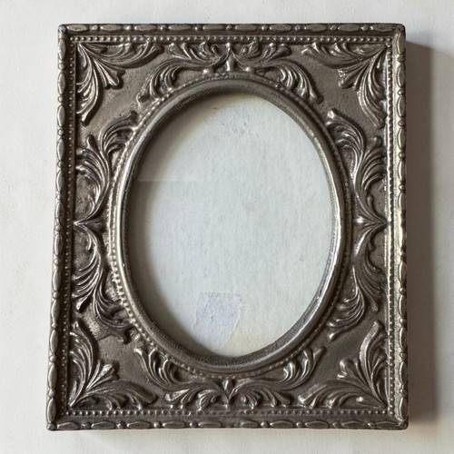 Vintage ornate cast metal - cast,