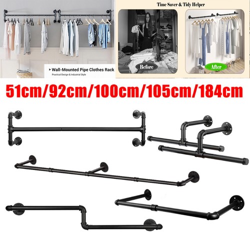 Industrial pipe clothing rack - pipe,