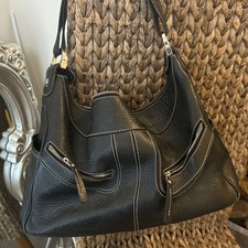 Tod's Black Leather Shoulder