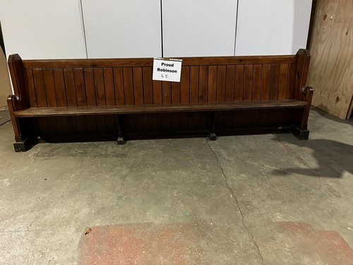 Church pew bench - church, good