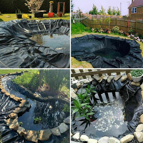 Heavy duty fish - pond, liner
