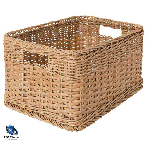Ikea plastic rattan storage - plastic,