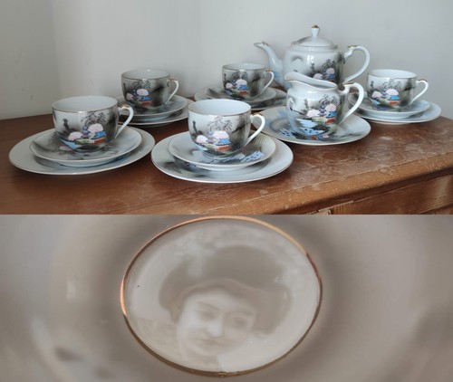 Vintage japanese lithophane - japanese,