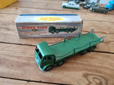 DINKY # 905 FODEN FLAT TRUCK WITH CHAINS ORIGINAL BOXED 