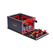 BURAGO 1:43 1/43 F1 FERRARI SF-24 2024 PIT PASS DIORAMA LECLERC B18-36862L