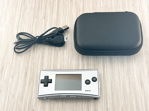 Nintendo gameboy micro silver - nintendo,