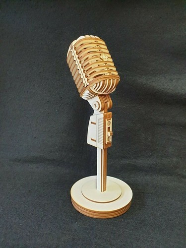 Laser cut wooden - cut, shure