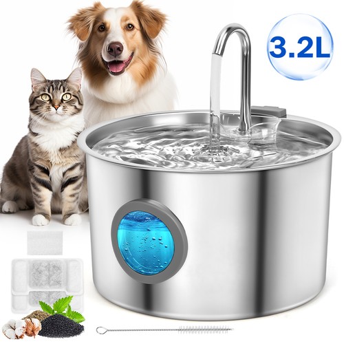 Stainless steel pet water - pet,