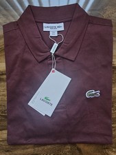 Lacoste Polo Shirt Burgundy