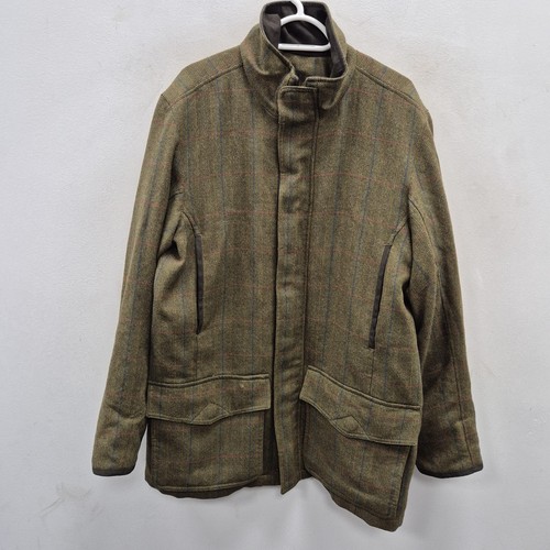 Musto coat green wool tweed - musto,
