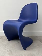 GENUINE VERNER PANTON BLUE CHAIR FOR VITRA - 10 available kitchen dining office