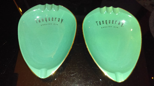 Tanqueray gin ashtrays made - tanqueray,