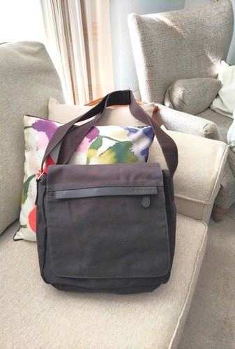 Men brown messager bag - bag,