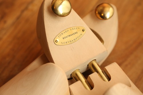 Edward green wooden shoe trees - wooden,