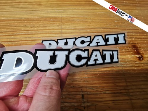 Ducati fuel tank silver - , black