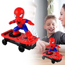 Electric Spiderman Skateboard