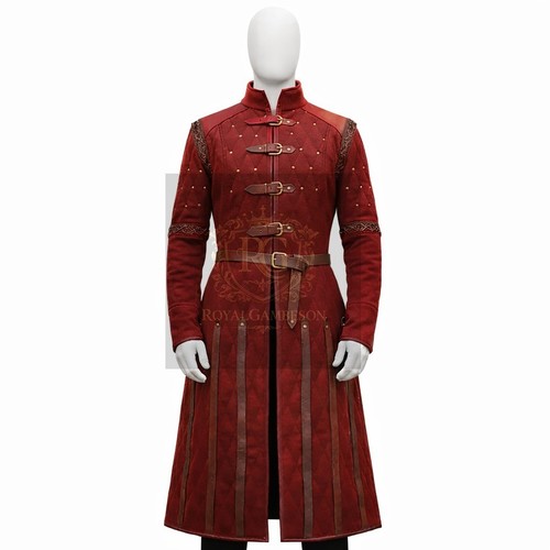 Medieval red gambeson - medieval, padded