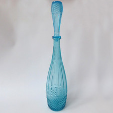 Vintage art glass Empoli genie