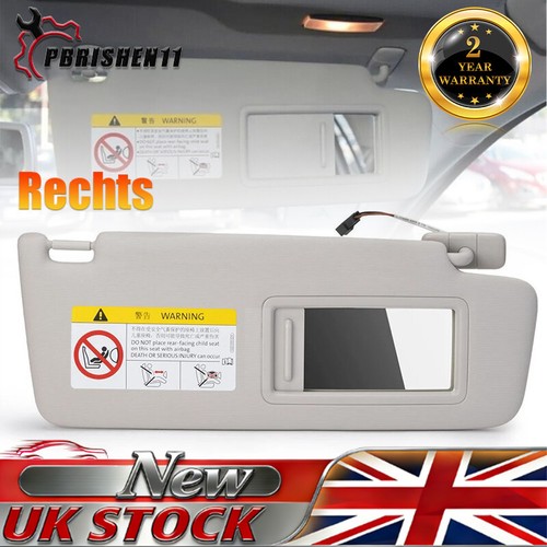 Right sun visor panel for - sun,