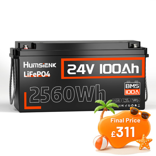 4pack humsienk 24v 100ah - 1-4pack,