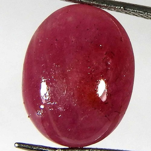Natural ruby oval - natural,