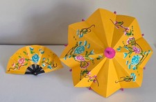 Small Asian Paper Fan with