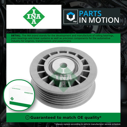 Aux belt idler - idler, fits