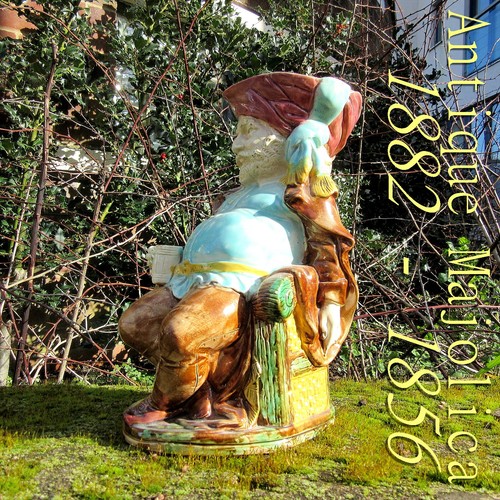 Antique falstaff majolica - antique,
