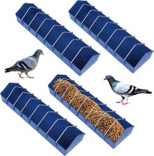 4 Pack Large Pigeon Feeder, 8