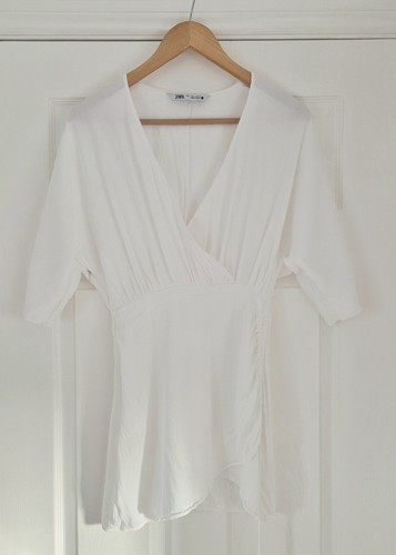 Zara ladies white structured - zara,