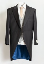 Mens Black Tailcoat Jacket