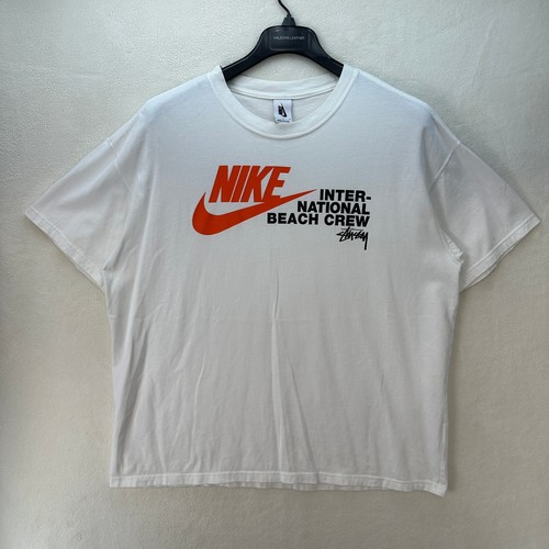 Nike stussy white - nike, shirt