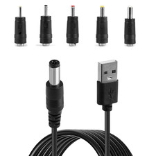 USB to DC Cable, 1M 5V 2.0 a