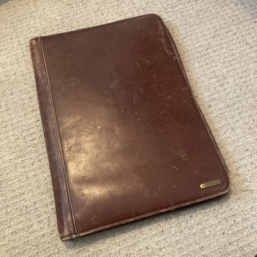 Vintage hidesign brown leather - vintage,