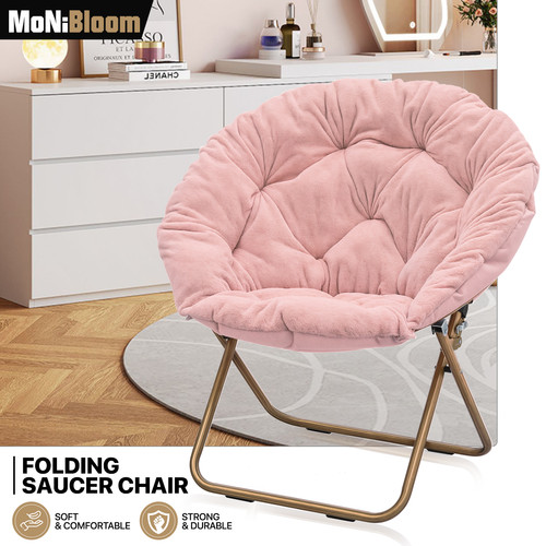 Pink foldable soft faux - soft,