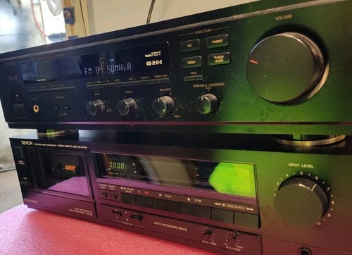 Denon stereo amplifier dra 455 - stereo, dra-455