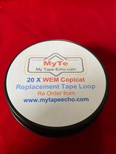 20 X MYTE Tape loops for WEM