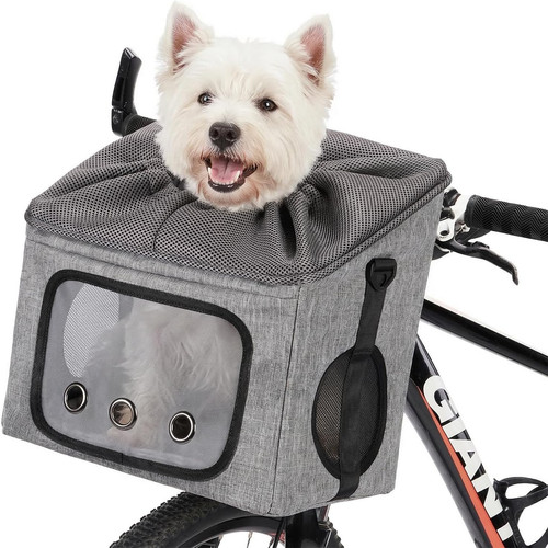 Dog bike basket - bag, pet