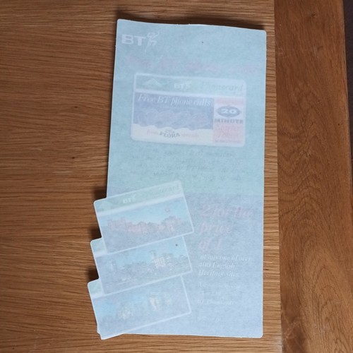 Rare phonecards british - phonecards,