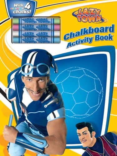 Lazytown chalkboard activity - lazytown:,