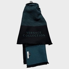 Versace Scarf Men's Turquoise