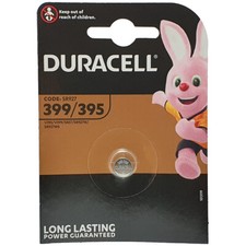 Duracell 395 399 SR927W SR57 Silver Oxide 1.5V Watch Batteries QUANTITY 1-4